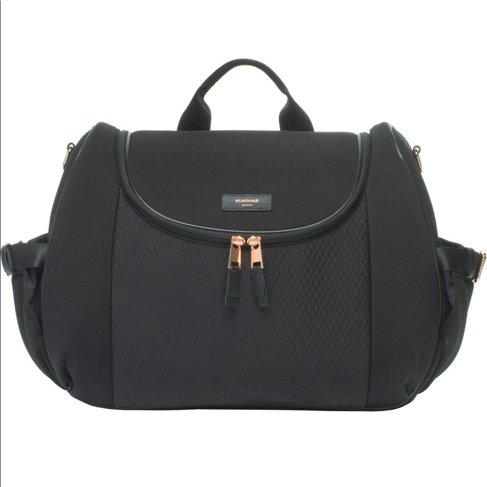 Storksak poppy scuba diaper bag backpack